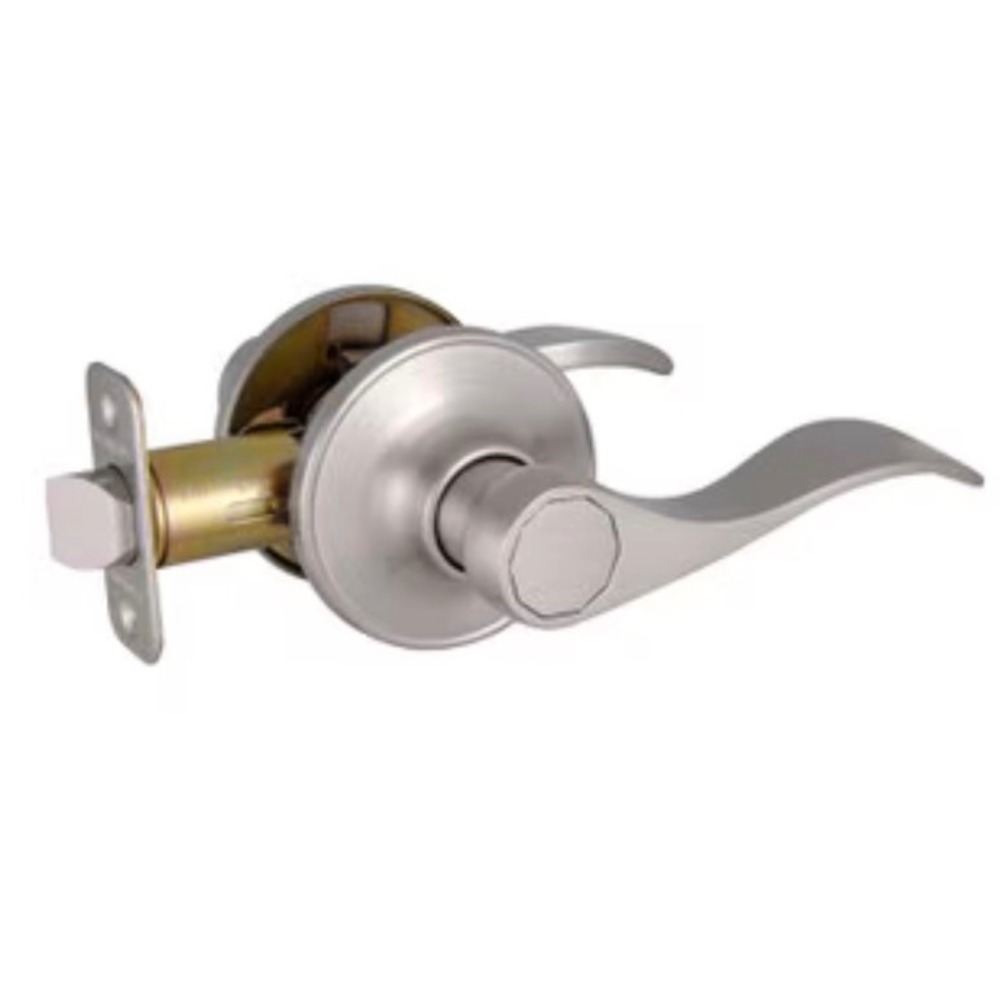 Lot of 4 Design House 700484 Springdale Passage Door Lever Satin Nickel Finish